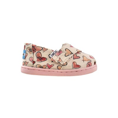 

Розовые кроссовки без шнуровки TOMS Alpargata для девочек, повседневная обувь 10012076, Розовый, TOMS Alpargata Slip On Kids
