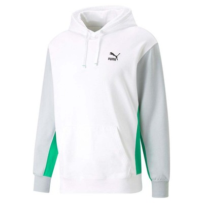 

Пуловер с капюшоном Puma Classics, мужская повседневная верхняя одежда, размер , 53561997, Белый