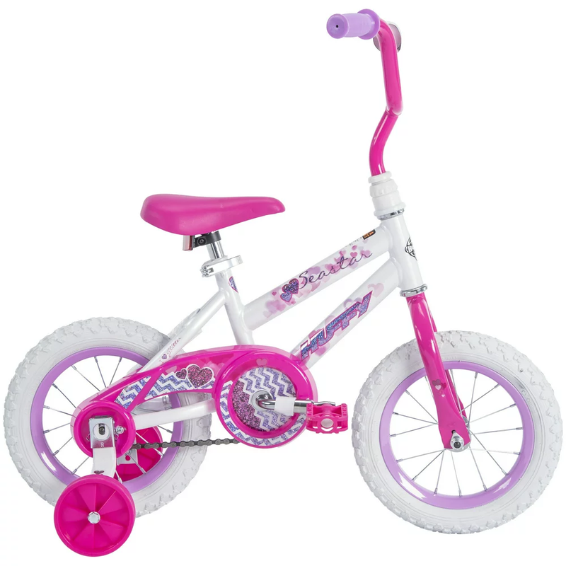 12 In. Sea Star Kids Bike for Girls Ages 3 - 5 Years, Child,