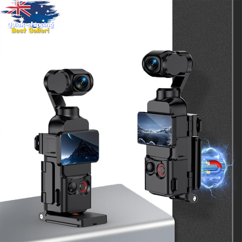 DJI Osmo Pocket 4/3 Magnetic Mount, 180° Rotation, Adjustable Base