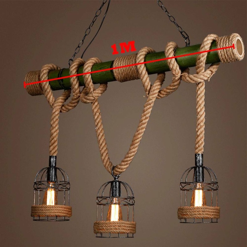 Vintage Kronleuchter Deckenlampen Hängelampe E27 Industrie