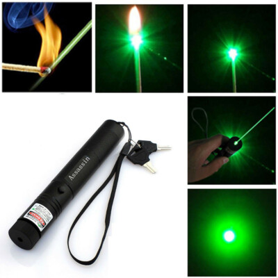 9900Miles 532nm Green Laser Pointer Pen Visible Beam Light 1 mW Lazer Waterproof
