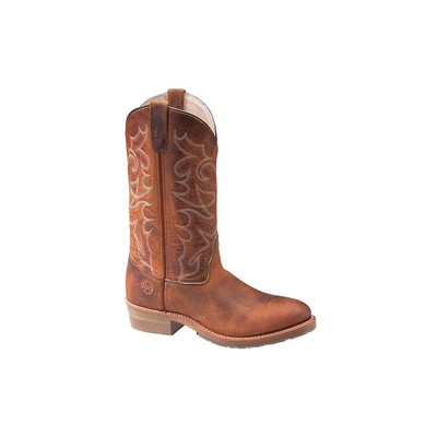 Pre-owned Double-h Boots Double H Boots Dh1592 Sz: 9.5ee Western Boot,ee,9 1/2,brown,pr 39fy24