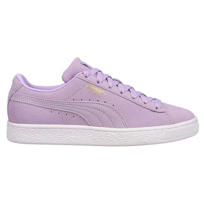 

Puma Suede Classic Xxi Lace Up Womens Size  M Sneakers Повседневная обувь 38141022, Фиолетовый, Puma Suede Classic Xxi Lace Up