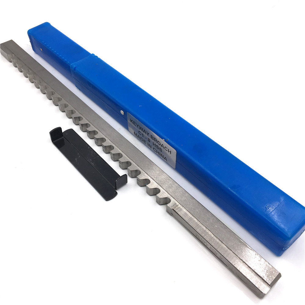 8mm Keyway Broach C Push Type Metric Size Broaching Cutter/&Shim CNC Metalworking