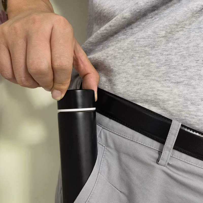 Stainless Steel Tumbler, Insulated Water Bottle, Slim, Skinny, Leakproof, 8Oz, B