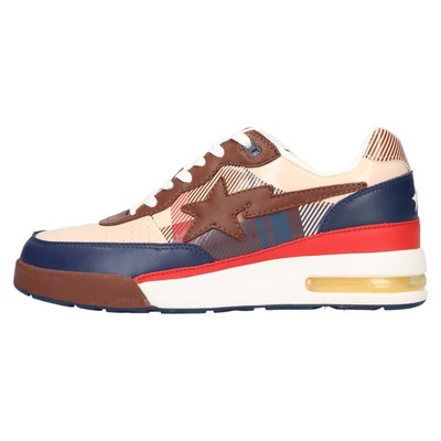 A BATHING APE BAPESTA Low Sneakers Brown US9.5 27.5cm MFW 00802