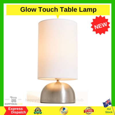 Modern Table Lamp Bedside Desk Lamp Retro Reading Light Study Bed Lounge Touch L