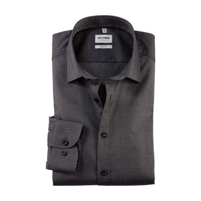 Olymp Level Five Men's Business Shirt Green 200064 47 Olive