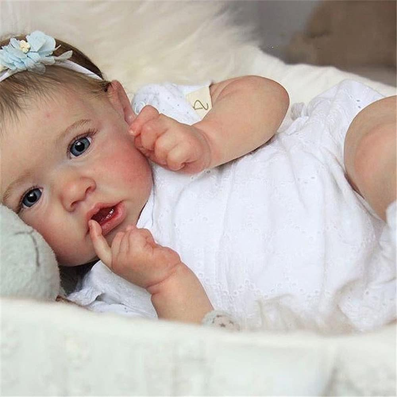 Real Saskia Replica , 20" Girl , Handmade Vinyl