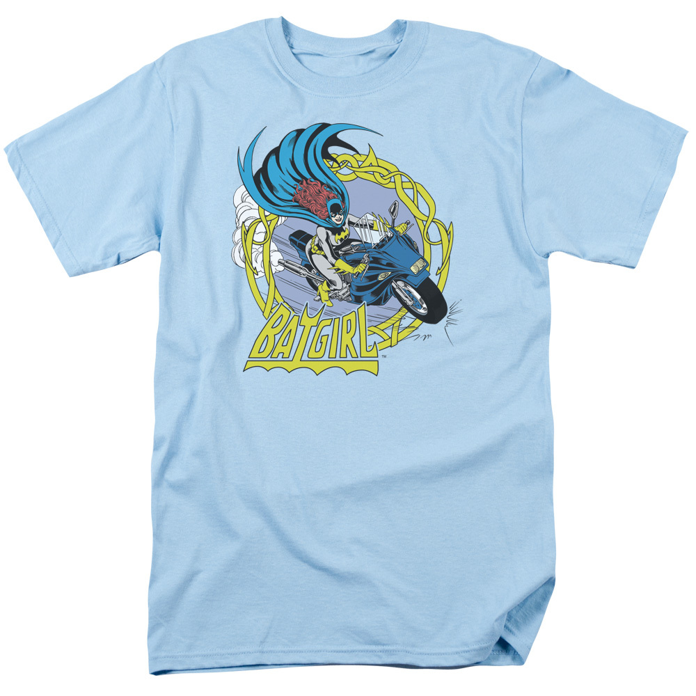 ⭐︎ Batgirl Motorcycle T-Shirt DC Comics Sizes S-3X NEW | eBay