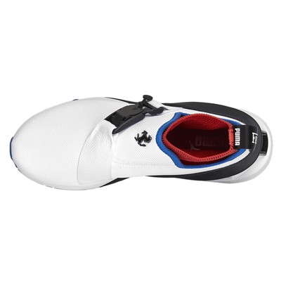 Pre-owned Puma Ferrari Ionf Miami Slip On Mens White Sneakers Casual Shoes 30750601