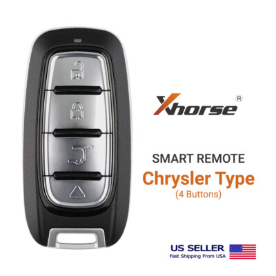 Key Chrysler Style Xsch01en Xm38 4 Button