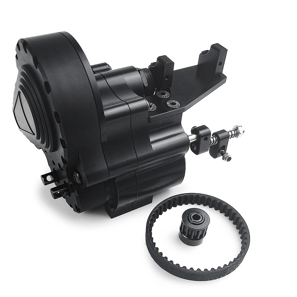 Reverse + 2-Speed Transmission Gearbox Upgrade For Axial 1/10 SCX10 Crawler Car