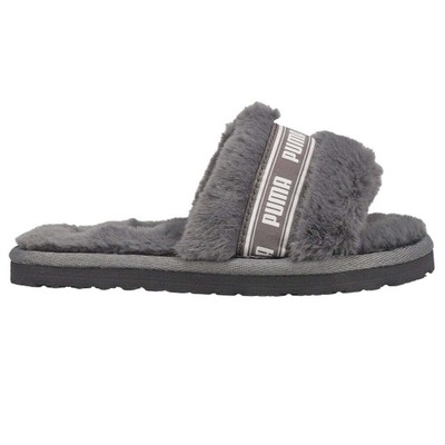 

Серые повседневные сандалии Puma Fluff Slide Youth Girls 385739-02, Grey, Puma Fluff Slide Youth