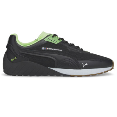 えむ PUMA Bmw Mms Xxi Lace Up Mens Black Sneakers Casual Shoes