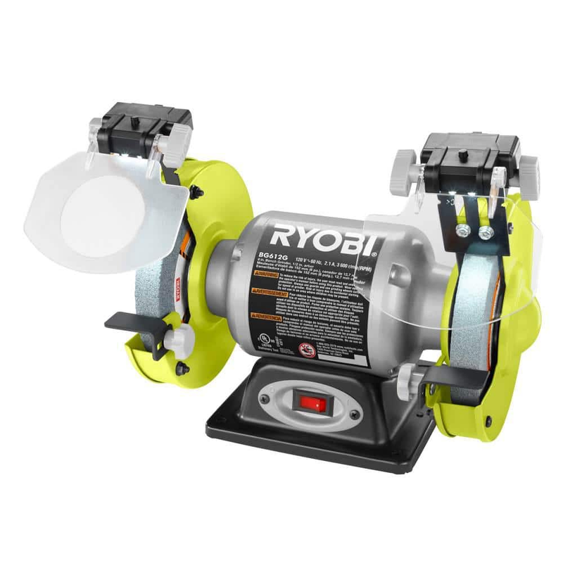 RYOBI Grinder LED Lights 2.1-Amp 6-Inch