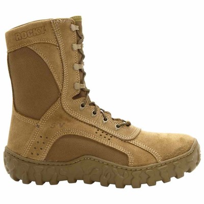 

Rocky S2v -дюймовый водостойкий стальной палец ноги тактического размера  M Безопасность труда Sh, Коричневый, Rocky S2v 8 Inch WaterResistant Steel Toe Tactical