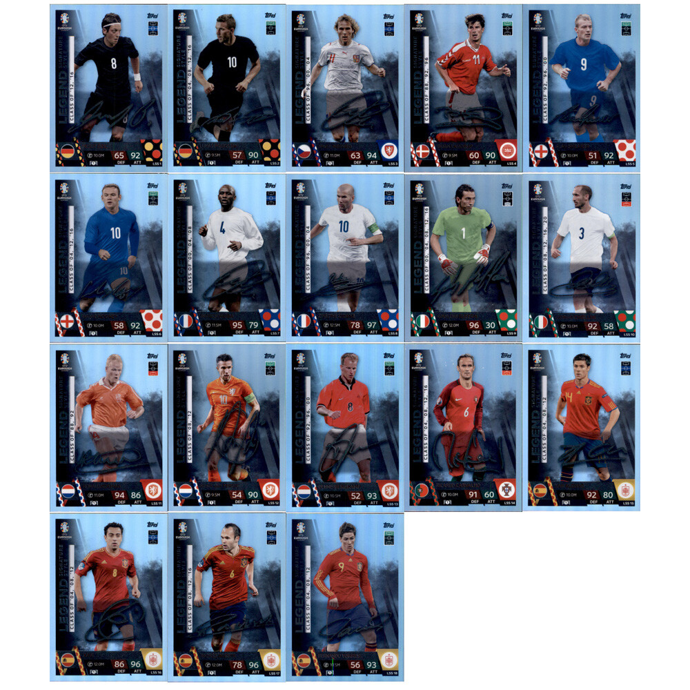 Match Attax UEFA EURO 2024 Germany - Alle 18 Legend