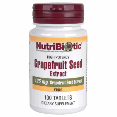 NutriBiotic Grapefruit Seed Extract  - 100 Tablets 