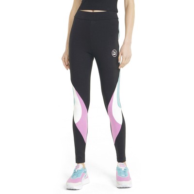 Леггинсы Puma Sportswear Женские черные спортивные повседневные 670470-01
