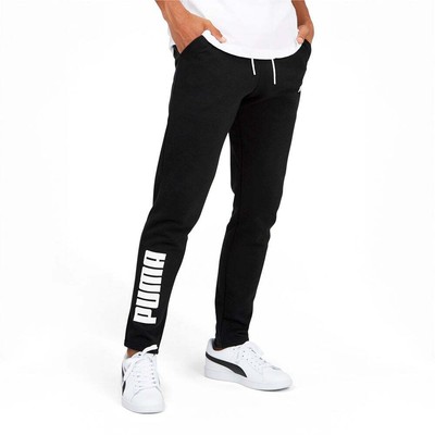 

Мужские брюки Puma Power Colorblock Drawstring Pants Size  Casual 670425-01, Черный, Puma Power Colorblock Drawstring Pants