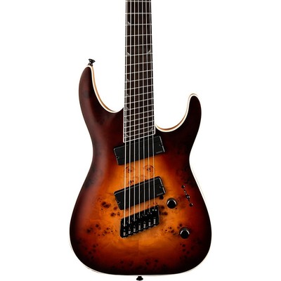 Jackson Concept Soloist SLAT7 HT Ebony Fingerboard Guitar Satin Bourbon Burst