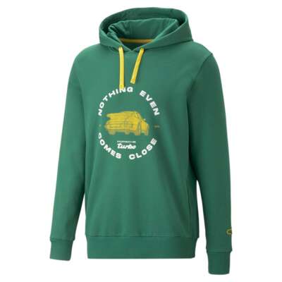 

Puma Pl Graphic Pullover Hoodie Mens Green Casual Athletic Outerwear 53823408, Зеленый, Puma Pl Graphic Pullover Hoodie