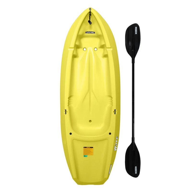 Lifetime Wave 6 Ft Youth Kayak, Yellow (90100)