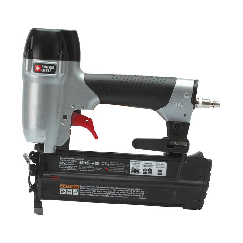 18 Gauge Pneumatic Brad Nailer Kit Hardwood Floor Nail Gun A