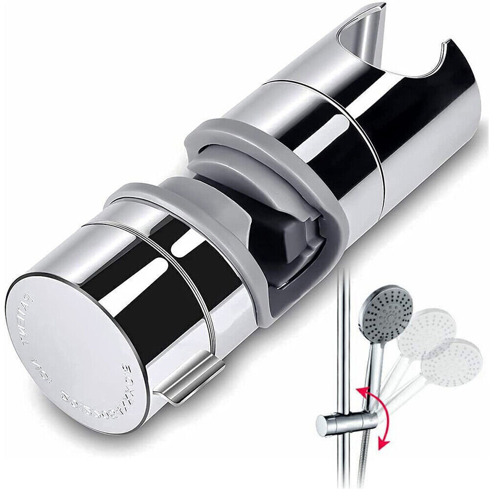 Holder For Slide Bar Universal Rail Head Bracket Shower