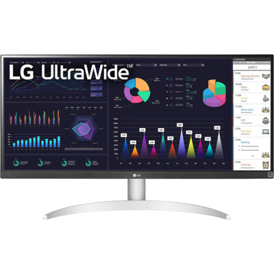 LG UltraWide FHD 29'' Computer Monitor with HDR10 and AMD FreeSync (29WQ600-W)