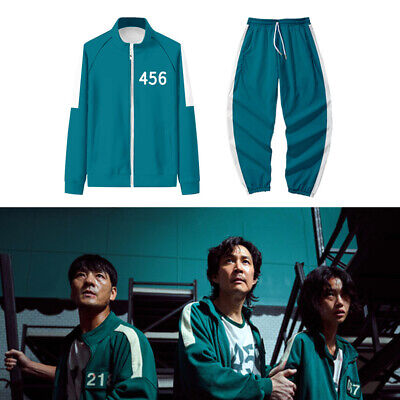 Squid Game Tracksuits 067 / 456 / 001 / 218 Tracksuit