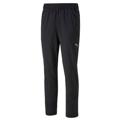 

Puma Run Woven Athletic Pants Мужские черные повседневные спортивные штаны 52241401, Черный, Puma Run Woven Athletic Pants