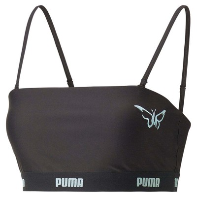 

Puma X DL Bralette Womens Size  Casual 536630-01, Черный