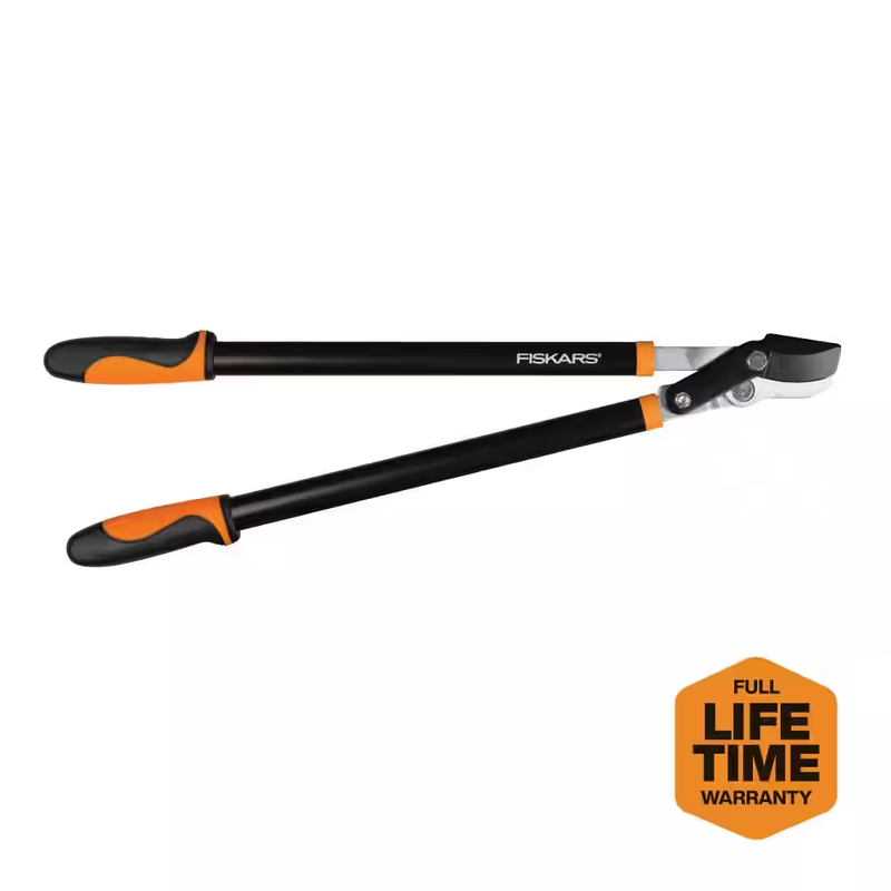 1-3/4" Cut Capacity Steel Blade, 28" Power-Lever Bypass Lopper Softgrip Handles