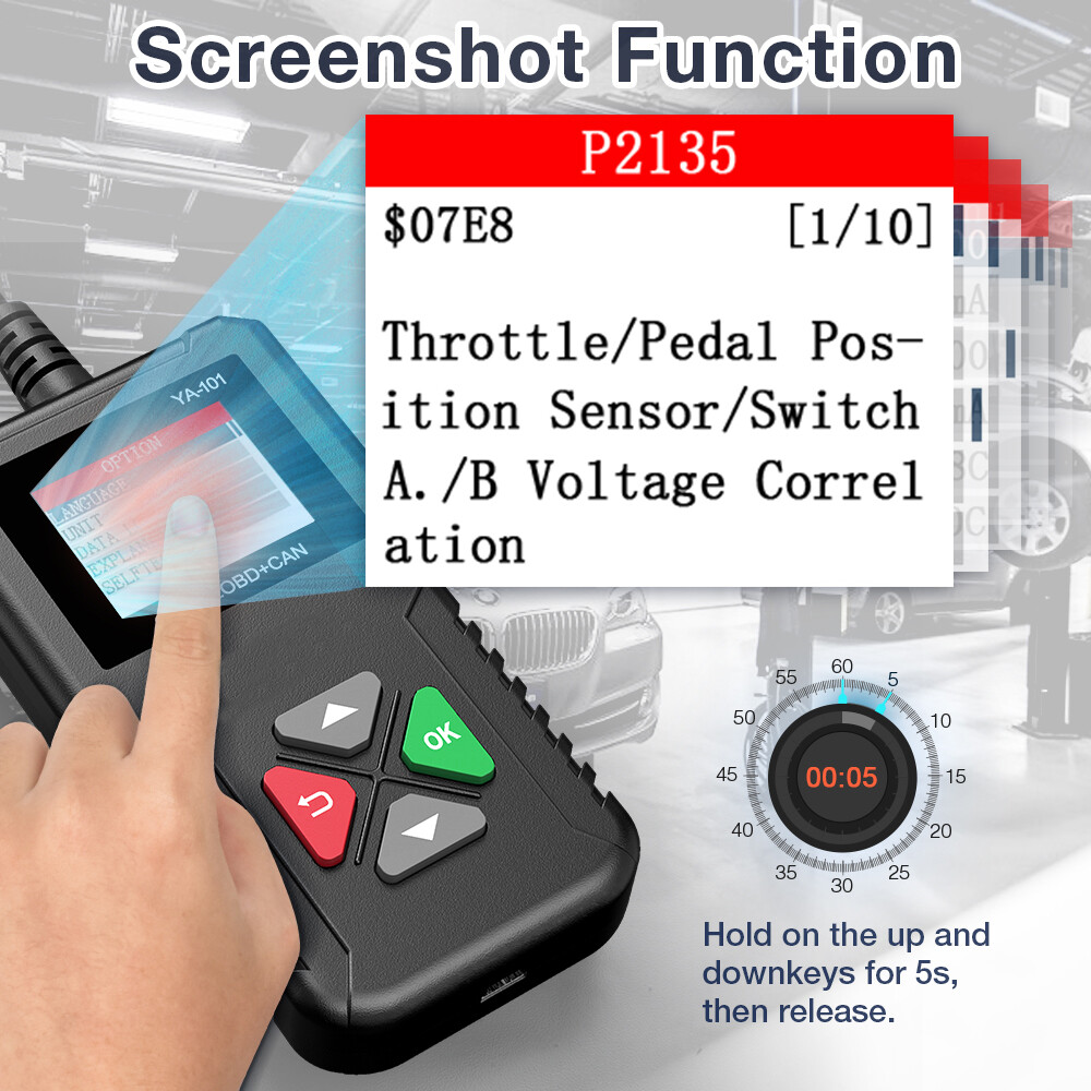 Profi OBD2 Diagnosegerät Tool Auto KFZ Scanner Fehlerauslesegerät Löschcodes DE