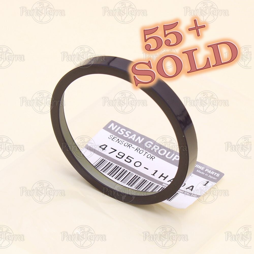 New Genuine OEM Nissan 14-19 VERSA NOTE Wheel Speed Sensor Tone Ring 47950-1HA0A