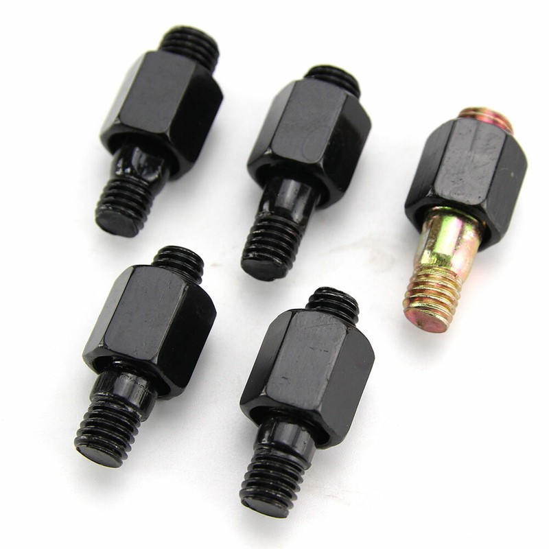 Motorcycle Black Blade Rearview Mirrors For Harley Cruiser Bobber Chopper DYNA
