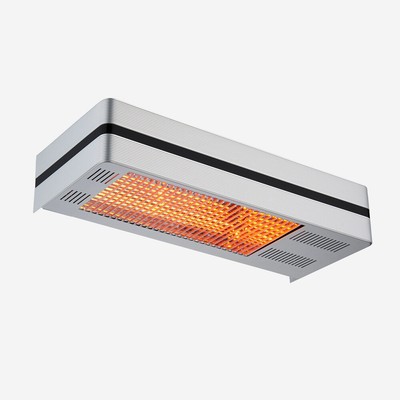 Infrarood wandverwarming 2000W IP65 met afstandsbediening Trias