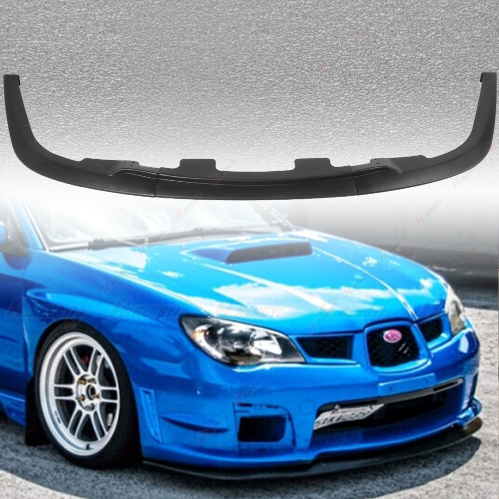 For 06-07 Subaru Impreza WRX STI S204 Front Bumper Lip Spoiler Splitter PP