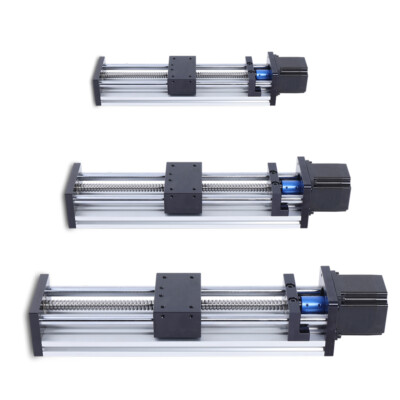 Ball Screw Linear Rail Motion Slide Table w/23 Nema Stepper Motor 100mm Durable!