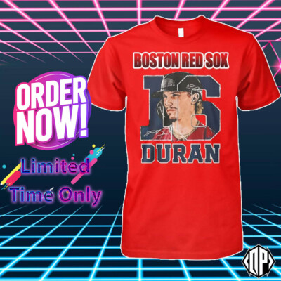 SALE!!_ MLB Boston Red Sox 16 Jarren Duran Red T-Shirt S-5XL Gift Fans