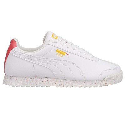 

Белые кроссовки Puma Roma Brain Freeze Youth Boys Повседневная обувь 387851-01, Белый, Puma Roma Brain Freeze Youth