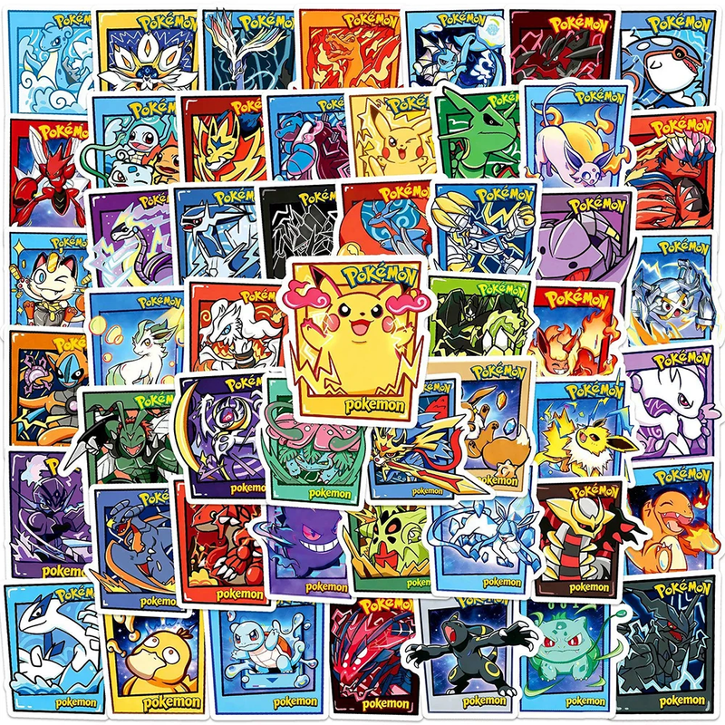 50Pcs  Graffiti Cartoon Stickers Graffiti Decals DIY Notebook Classic Anime Toys