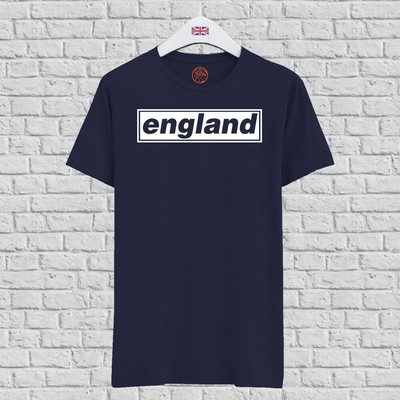 England Oasis Organic Cotton T-shirt for Fans of England Football Gift