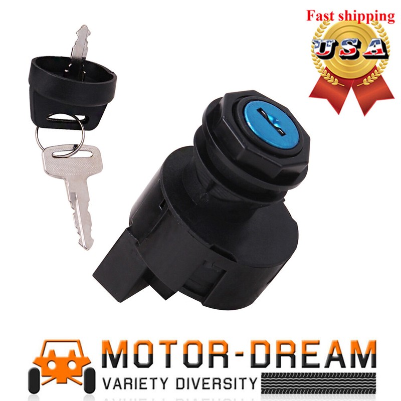 Carbman New Ignition Key Switch For Polaris Sportsman 500 HO 2002 2003 2005 2006 ATV