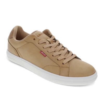 Levi's Mens Carter Vegan Leather Casual Lace Up Sneaker Shoe