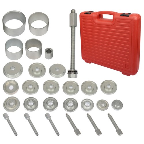 31Pcs Front Wheel Drive Hub Bearing Puller Remover Install Removal Tool Kit NEW