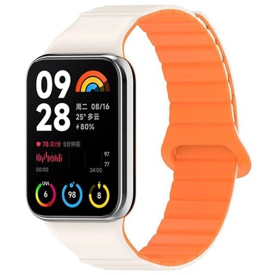 For Xiaomi Mi Band 8 Pro Redmi Watch 4 Silicone Magnetic Replacement Band Strap